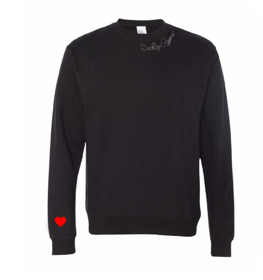 Buckley Griffins Black Crewneck Sweatshirt
