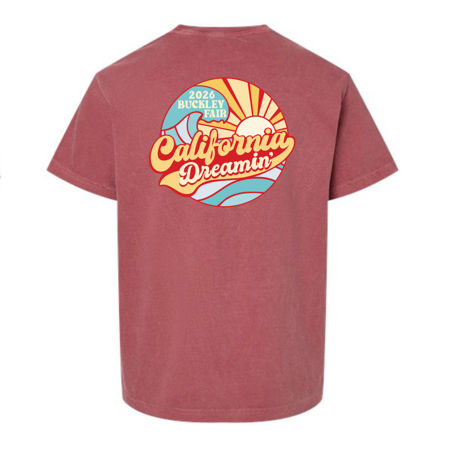 Youth Garment-Dyed Heavyweight T-shirt