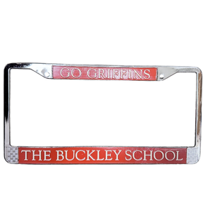 Go Griffins Chrome License Plate Frame