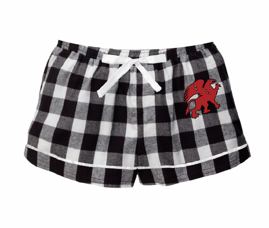 Buckley Black and White PJ Shorts