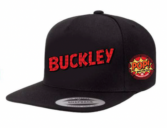 Pop Goes the Fair Buckley Embroidered Flat Bill Hat