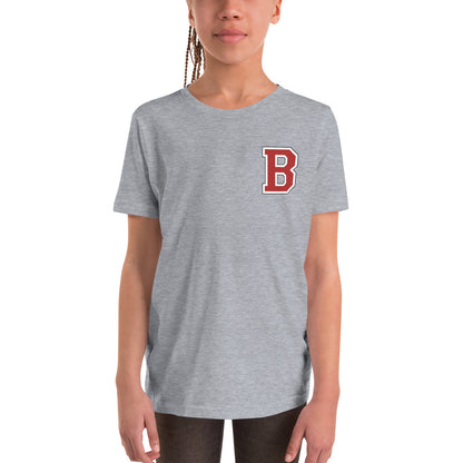 Youth "B" Short Sleeve T-Shirt (more colors available)