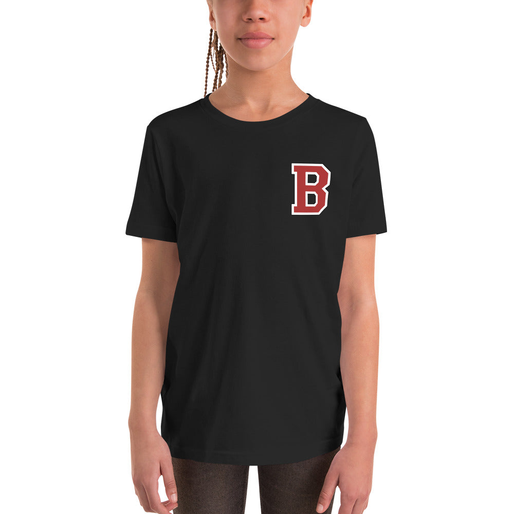 Youth "B" Short Sleeve T-Shirt (more colors available)